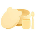 Set pappa in silicone BWL I, Mellow Yellow, Minikoioi