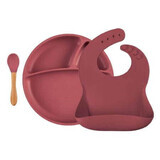 Set pappa in silicone BWL II, Velvet Rose, Minikoioi