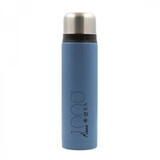 Thermos in acciaio inossidabile, 1000 ml, Blu, Laken