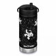 Thermos in acciaio inossidabile con coperchio a rotazione e cannuccia TKWide, 355 ml, Astronauti, Klean Kanteen