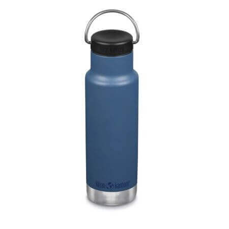 Thermos stretto con coperchio Loop Narrow Classic, 355 ml, Real Teal, Klean Kanteen