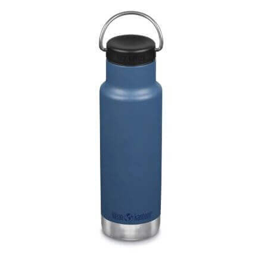 Thermos stretto con coperchio Loop Narrow Classic, 355 ml, Real Teal, Klean Kanteen