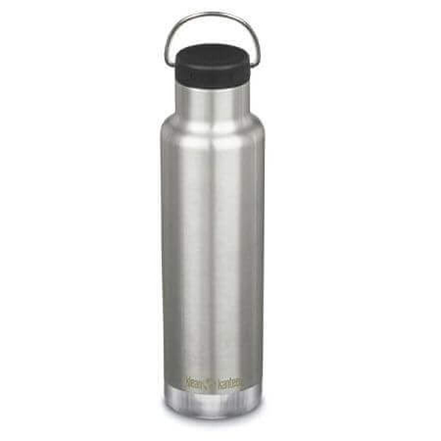 Thermos stretto con coperchio Loop Narrow Classic, 592 ml, acciaio inossidabile spazzolato, Klean Kanteen