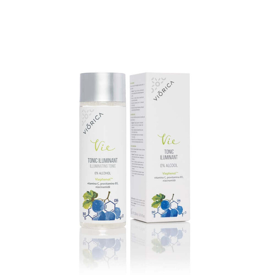 Tonico illuminante per il viso, 200 ml, Viorica