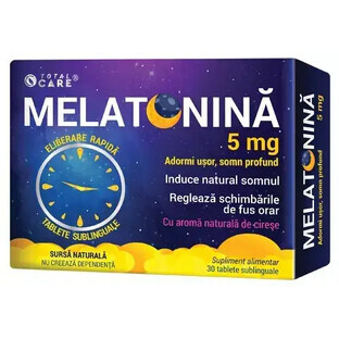 Melatonin 5 mg rapid release, 30 sublingual tablets, Cosmopharm