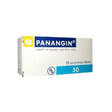 Panangin 175 mg + 166 mg, 50 film-coated tablets, Gedeon Richter Romania