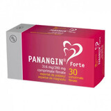 Panangin Forte 316mg/280mg - film-coated tablets x 30 - Gedeon Richter