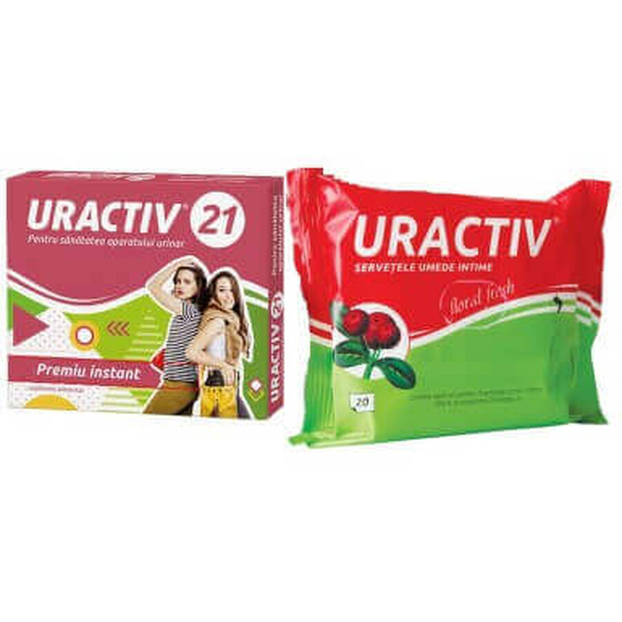 Uractiv 21 x 21cps + SALVIETTE UMIDE REGALO