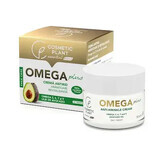 Anti-Wrinkle Nourishing and Revitalizing Cream Omega Plus with Omega 3, 6, 7, 9 and Avocado Oil 50 ml, Cosmetic Plant