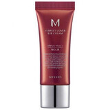 BB Cream M Perfect Cover SPF42/PA+++, nuance 21/beige clair, 20 ml, Missha