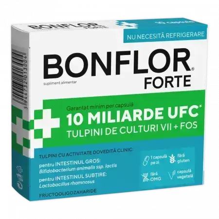 Bonflor Forte, 10 capsule, Fiterman Pharma