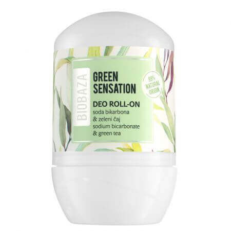 Deodorant voor vrouwen op basis van aluinsteen Green Sensation, 50 ml, Biobaza