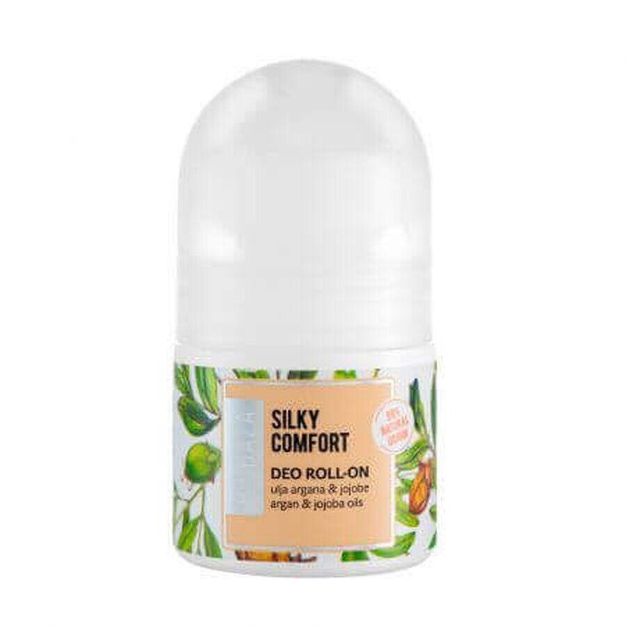 Deodorante per donna a base di pietra di allume Sylky Comfort, 20 ml, Biobaza