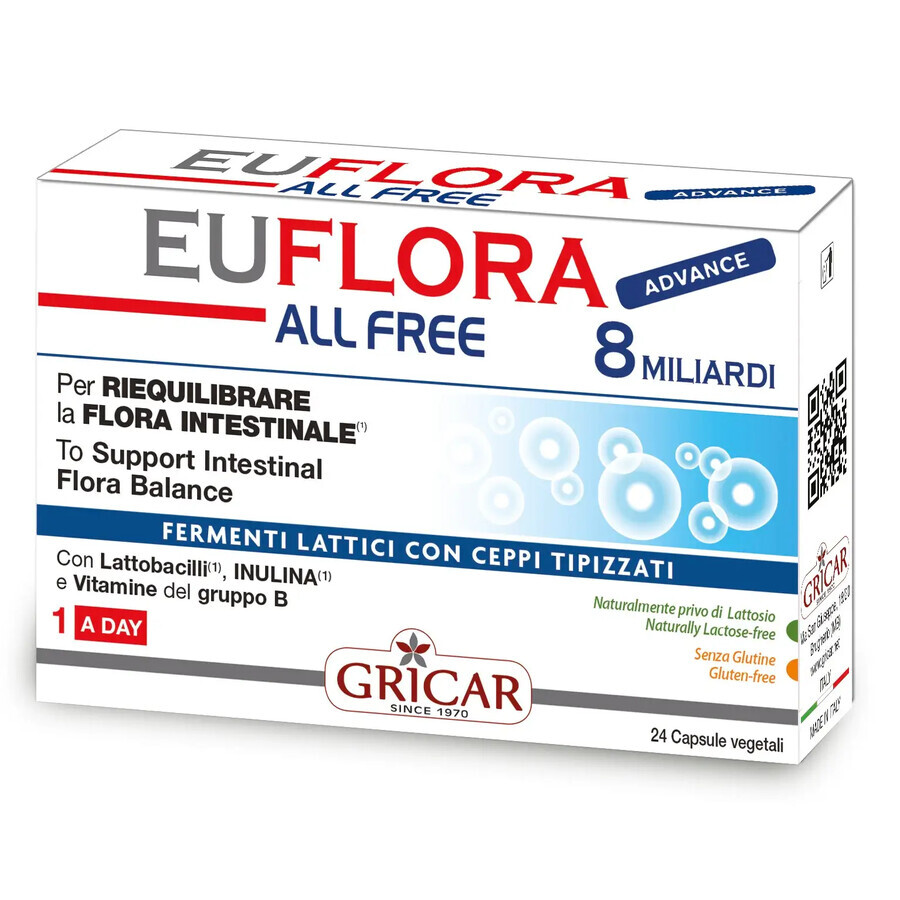 Euflora Advance All Free, 24 capsule, Gricar