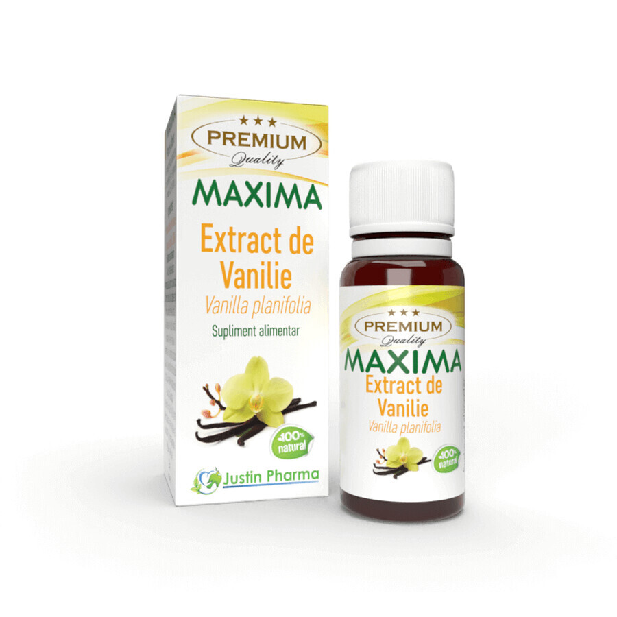 Estratto di vaniglia Maxima, 10 ml, Justin Pharma