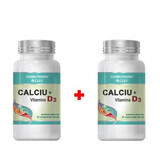 Package Calcium + Vitamin D3, 90 + 30 film-coated tablets, Cosmopharm