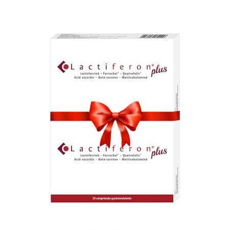 Confezione Lactiferon Plus, 20 + 20 compresse, Solartium