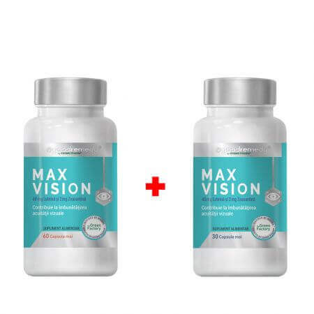 Pack Max Vision Buen Remedio, 60 + 30 cápsulas, Cosmopharm