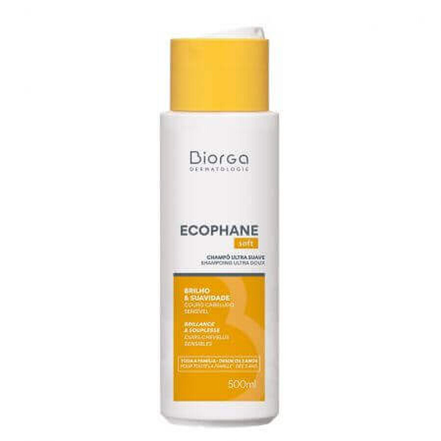 Shampoo per capelli fragili Ecophane soft, 500 ml, Biorga