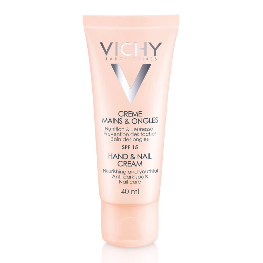 Vichy Ideal Body - Crema Idratante Crema Mani Unghie SPF15, 40ml