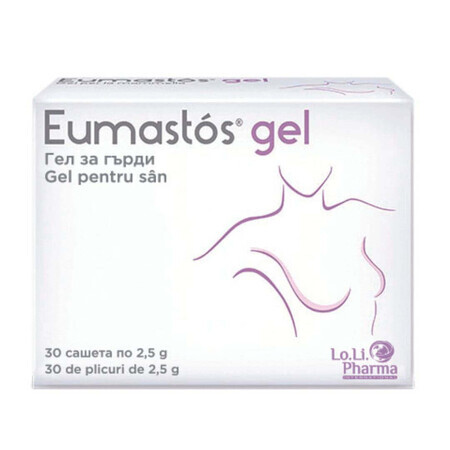 Gel Eumastos, 30 bustine x 2,5 g, Loli Pharma