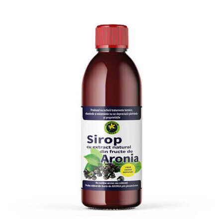 Sciroppo di Aronia senza zucchero, 500 ml, Iperico