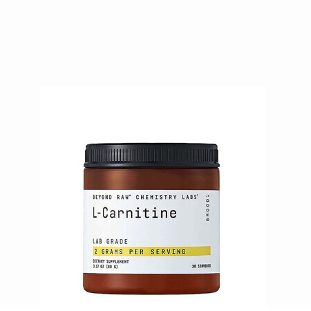 Beyond Raw Chemistry Labs L-Carnitina, L-Carnitina, 90 G