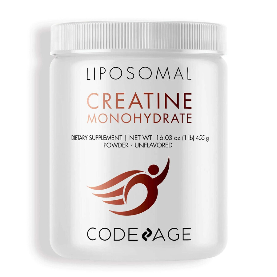 Codeage Monohidrato de creatina liposomal, Monohidrato de creatina liposomal, 455 G