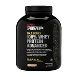 Gnc Amp Gold Series 100% Whey Protein Advanced, Whey Protein, Biscuit Flavored and Whipped Cream, 2325 G