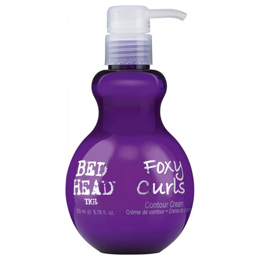 Crema per capelli mossi Bed Head Foxy Curls Contour, 200 ml, Tigi