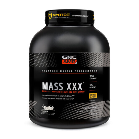Gnc Amp Mass Xxx, guadagno proteico al gusto di vaniglia, 2724 G