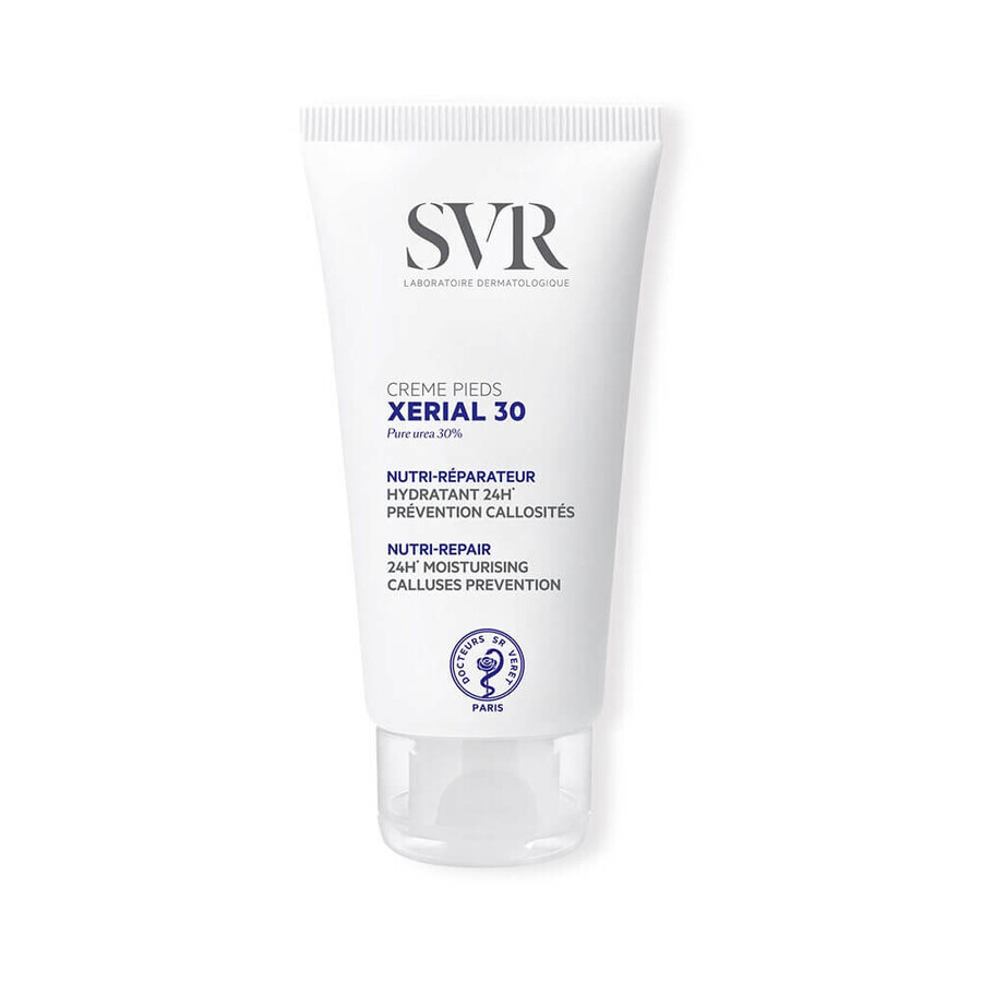 SVR Xérial - 30 Crème Pieds Crema Piedi Nutri-Riparatrice Anti-Callosità, 50ml