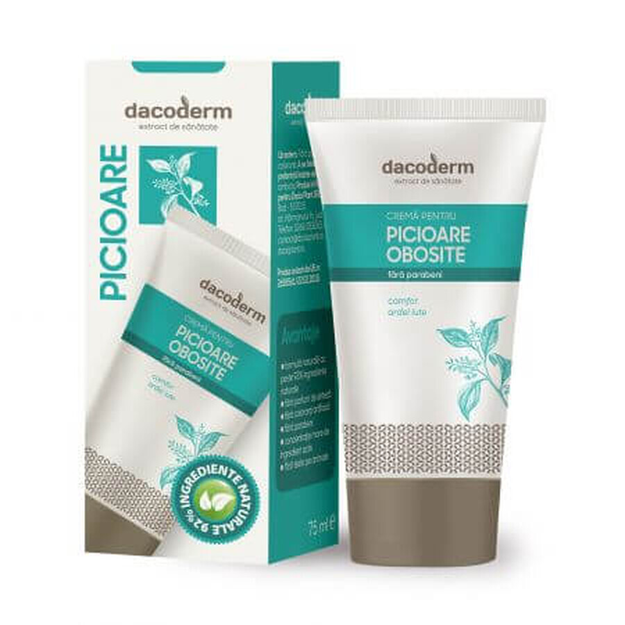 Dacoderm cream for tired feet, 75ml, Dacia Plant