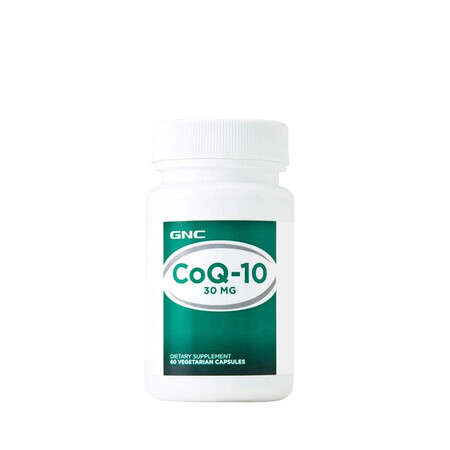 Gnc Coenzima Coq-10 Naturale 30 Mg, 60 Cps