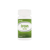 Gnc Iron 18 Mg, Fier, 100 Tb