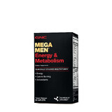 Gnc Mega Men Energy &amp; Metabolism, Multivitamin Complex For Men, Energy And Metabolism, 90 Tb