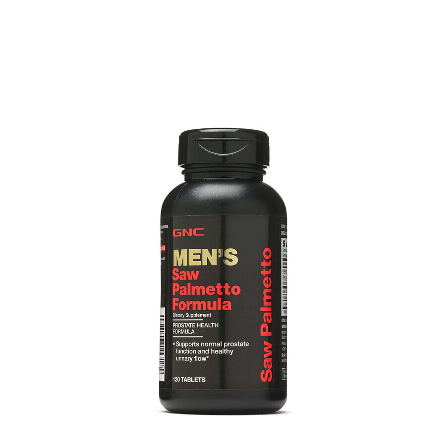 Gnc Men's Saw Palmetto Formula, Saw Palmetto Extract, 120 Tb