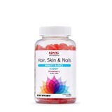 Gnc Women's Hair, Skin &amp; Nails Formula, Hair, Skin &amp; Nails Formula, Strawberry Flavored Jellies, 120 Jellies