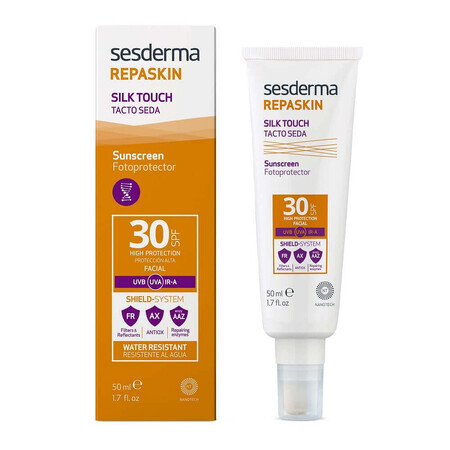 Crema protettiva solare con SPF 30 Repaskin Silk Touch, 50 ml, Sesderma