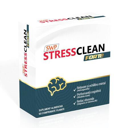 Stressclean Forte, 60 compresse, Sun Wave Pharma