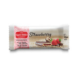 Organic chocolate-covered strawberry bar, 82 g, Leya's Oaties