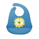 Silicone bib with pocket, Lion, Coccorito