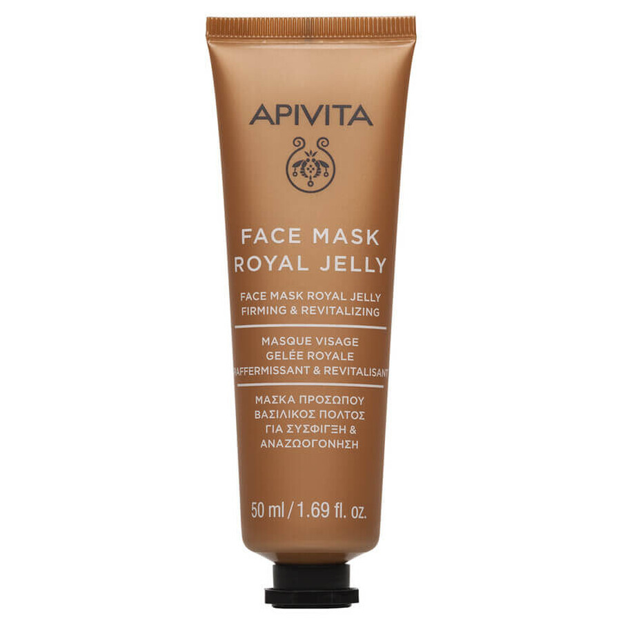 Straffende Maske mit Matcha-Milch, 50 ml, Apivita