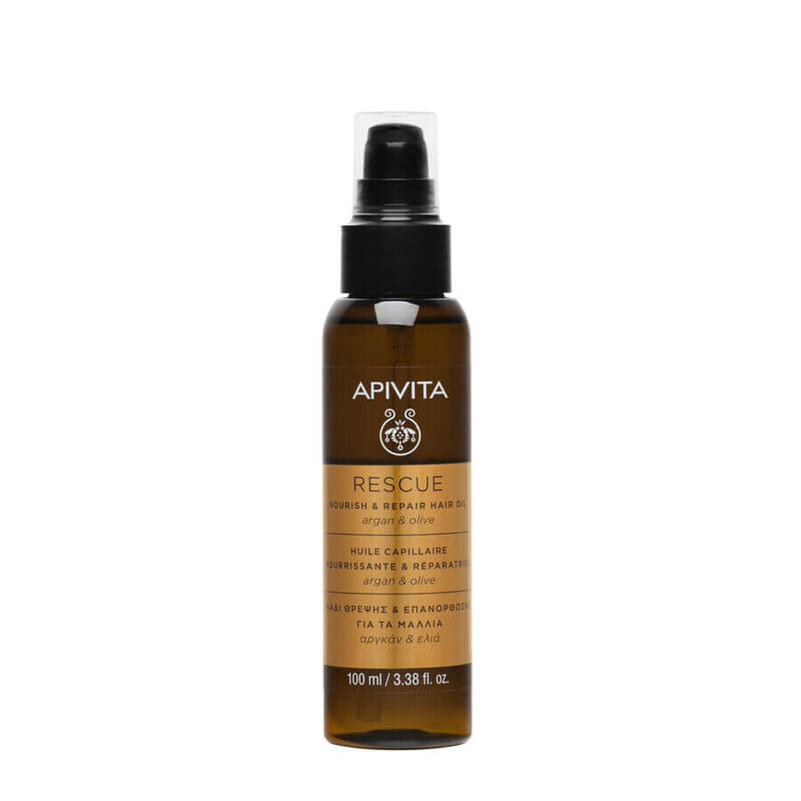 Oil for damaged hair, 100 ml, Apivita