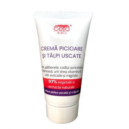 Cream for dry feet and soles, 50 ml, Ceta Sibiu