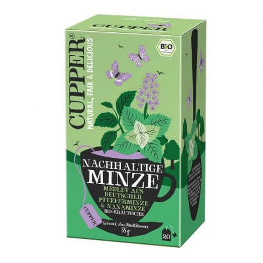 Bio-Infusion aus Minze und Deutscher Minze, 30 g, Cupper