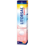 Litorsal electrolytes with grapefruit flavour, 24 effervescent tablets, Zdrovit