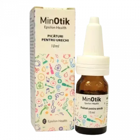 MinOtik ear drops, 10 ml, Epsilon Health