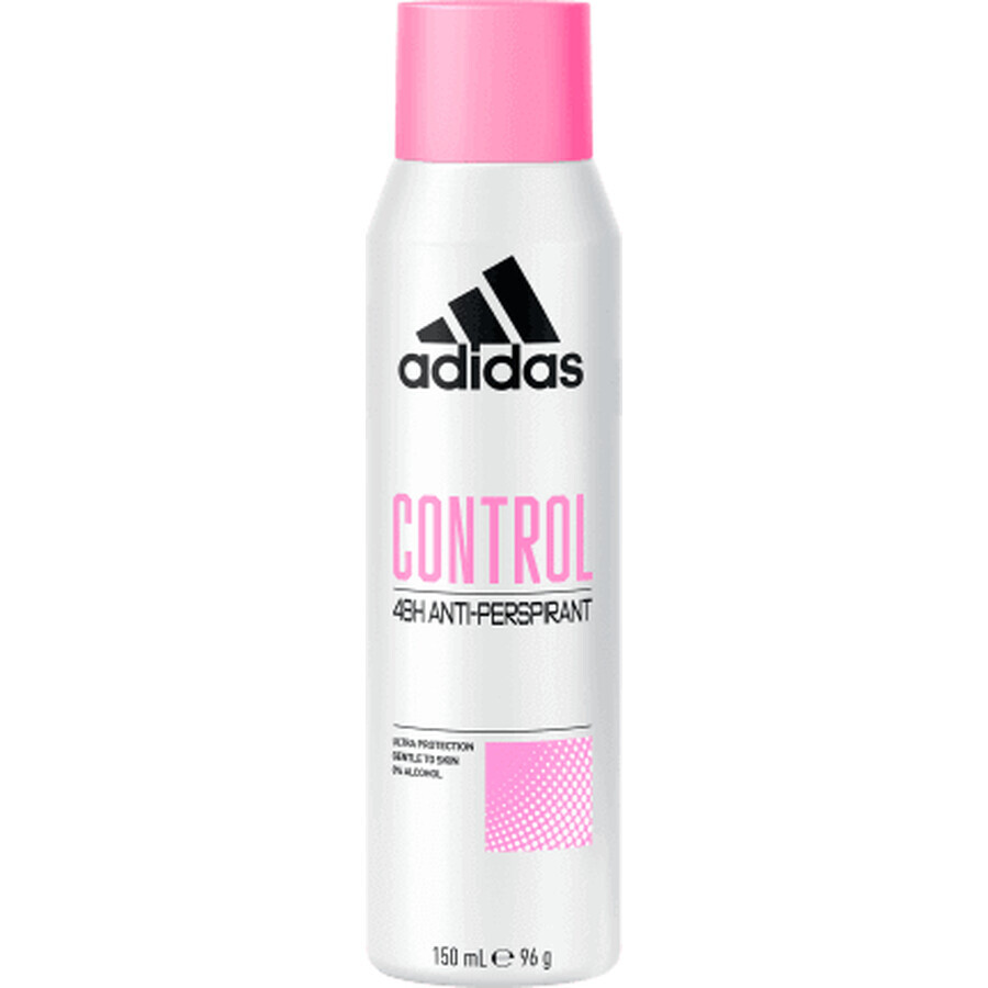 Adidas deodorante controllo da donna, 150 ml