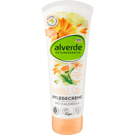 Alverde Naturkosmetik verzorgingscrème met goudsbloem, 100 ml